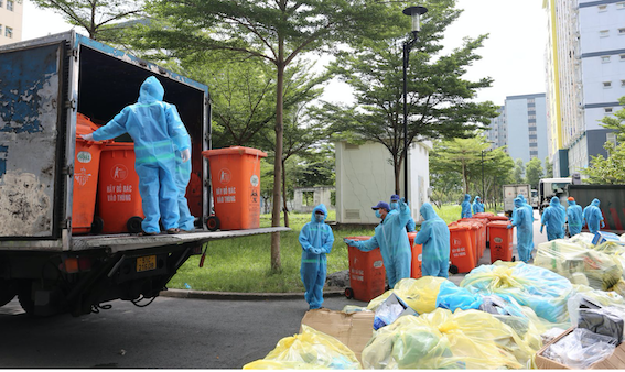 Mô hình xử lý thu gom rác thải chuyên nghiệp của Công ty Phú Cường Hưng