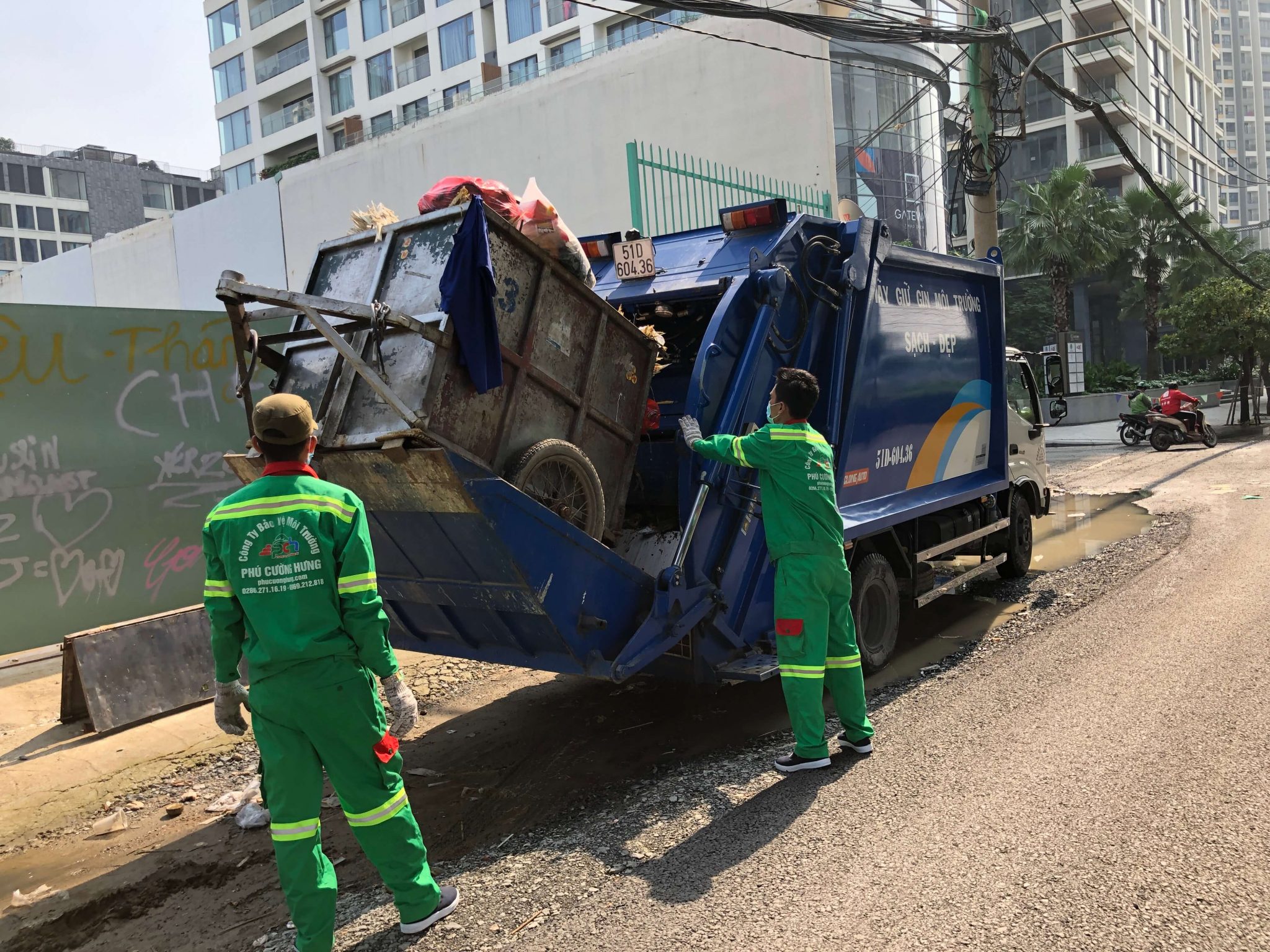 Quy trình xử lý thu gom chất thải công nghiệp tại Đà Nẵng