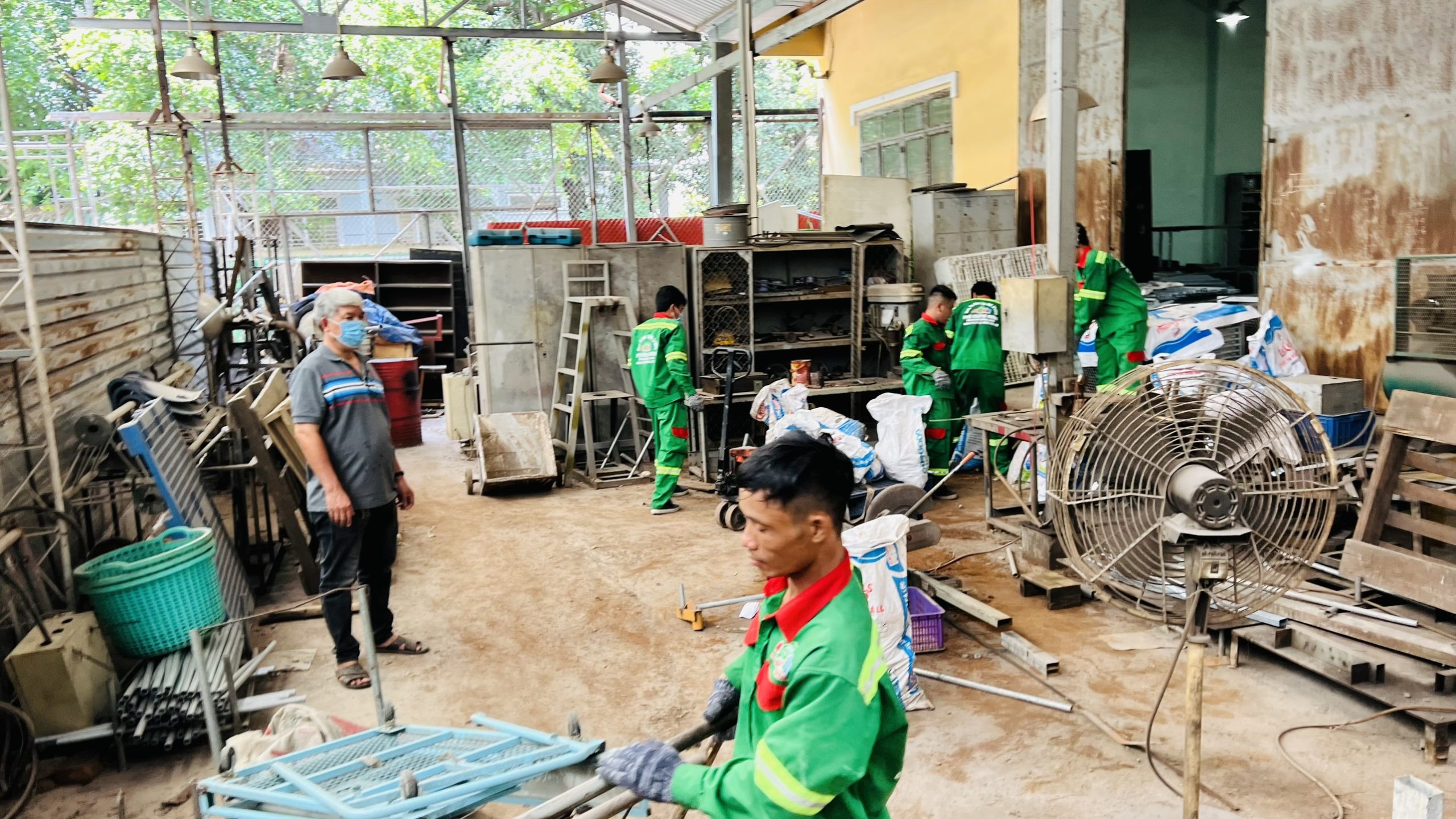 Lợi ích của việc thu mua sắt vụn